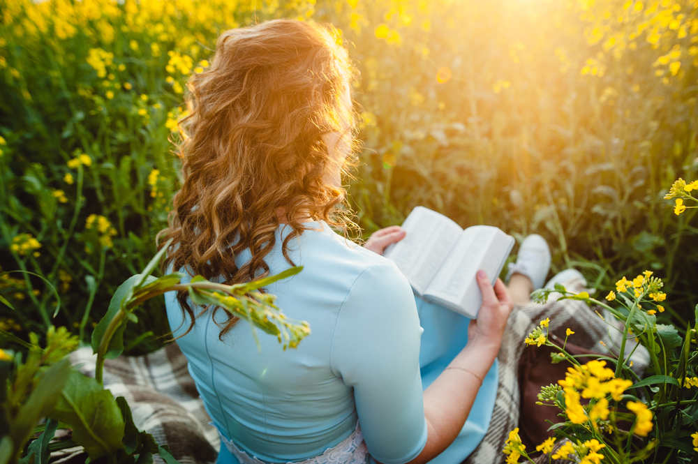 Lady Reading the Bible (Why Should I Read the Bible0